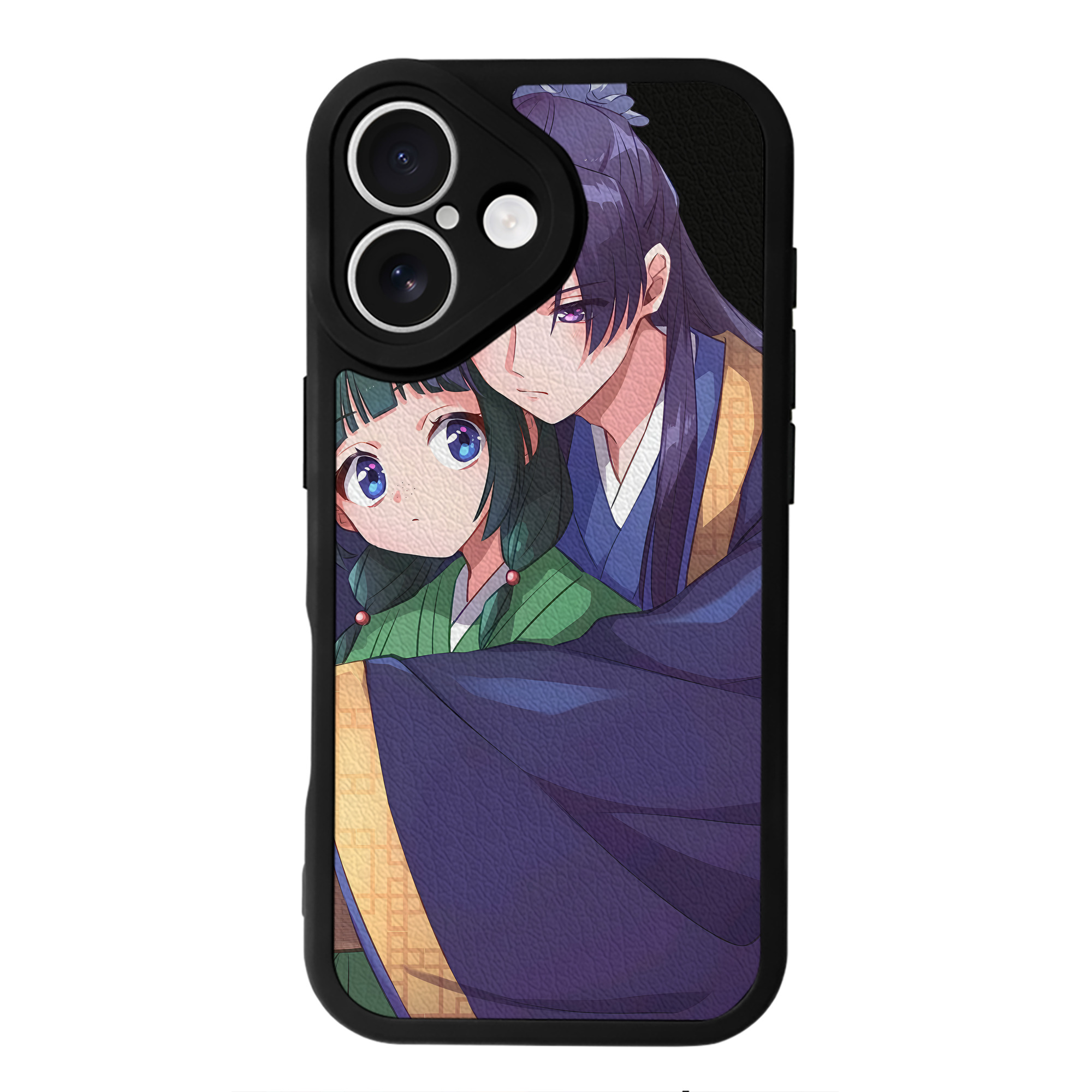 （画像用） 薬屋のひとりごと The Apothecary Diaries 【iPhone 16シリーズ対応】シリコンスマホケース（レザー調） 材質：シリコン